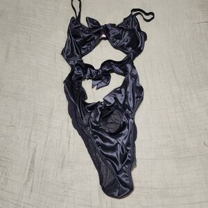 Victoria's Secret Midnight Satin Lingerie
